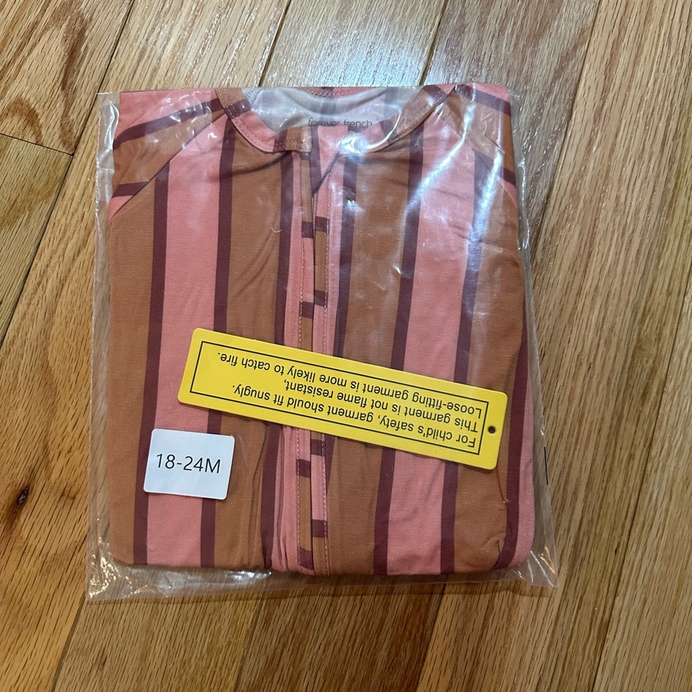 Forever French bamboo zip shortie in boardwalk